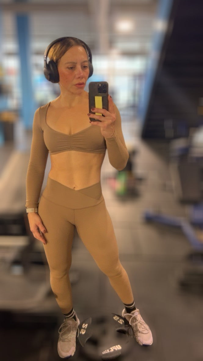 Women's Soft Long Sleeve Crop Top